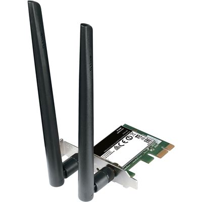 D-Link Wireless AC1200 Dual Band PCIe Desktop Adapter (DWA-582)