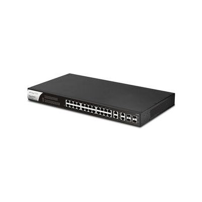 DrayTek 28-Port Gigabit Ethernet PoE/PoE+ Managed Switch 24 (P1282)