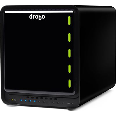 Drobo 5N2 5-Bay NAS Storage Array, Gigabit Ethernet x2 /2 (DRDS5A61)