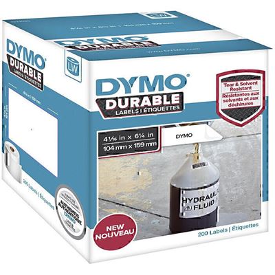 Dymo Genuine Durable LabelWriter Labels,104mm x159mm White (1933086)