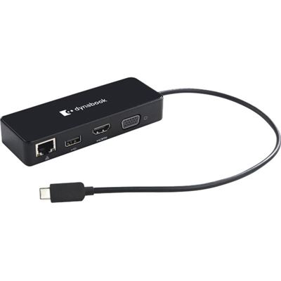 Dynabook USB 3.1 TYPE C THUNDER BOLT DONGLE, HDMI, VGA (PS0001UA1PRP)