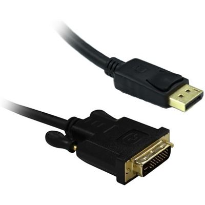 Dynamix 1.5M DisplayPort to DVI-D Male Cable (C-DP-DVIDM-1H)