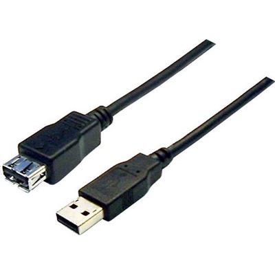 Dynamix 1M USB 2.0 Cable Type A Male/Female Connectors (C-U2-1)