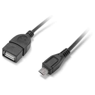 Dynamix 10cm USB 2.0 Micro B Male to Type A Female (C-U2-OTG)