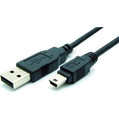 Dynamix 2M USB 2.0 Type Mini B (5pin) Male to Type A Male (C-U2AMB-2)