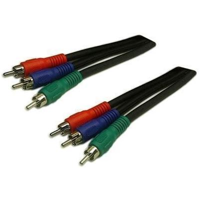 Dynamix 10M Component Video Cable 3 to 3 RCA coloured (CA-3RCA-59-10)