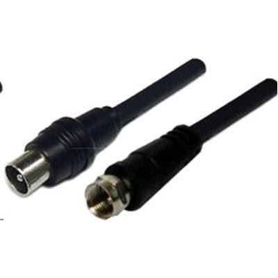 Dynamix 3M RF PAL Male to F Type Male Coaxial Cable (CA-FRF-3)