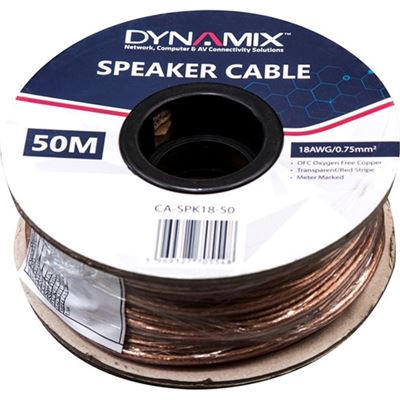 Dynamix 50M 18AWG Speaker Cable (CA-SPK18-50)