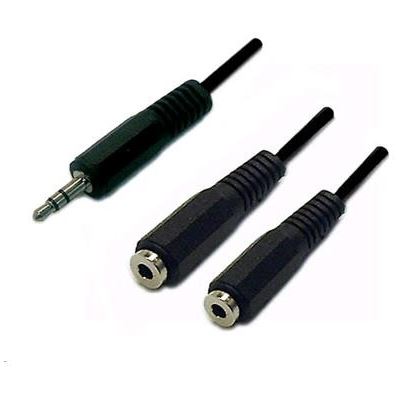 Dynamix 20cm Stereo Y Cable 3.5mm Plugs (CA-STY-02)