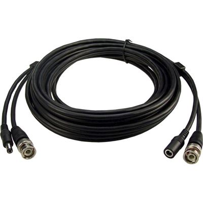 Dynamix 20m BNC Male to Male with 2.1MM Power Cable (CCRG59WP-20)