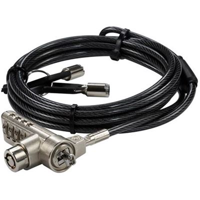 Dynamix 2m Locking Security Cable for use with Kensington (LOCK204V2)