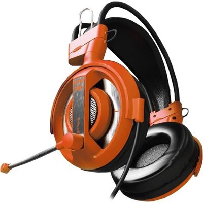E-BLUE Cobra-I gaming Headset with Microphone - Orange (EHS013OG)