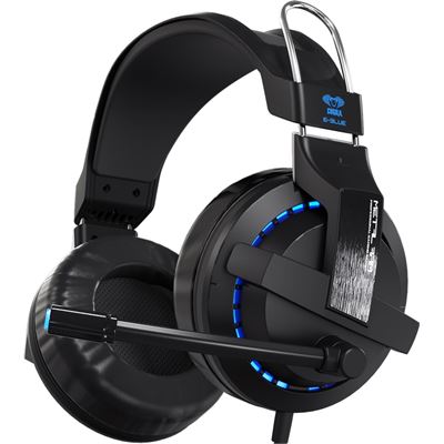 E-BLUE Cobra gaming headset with 120Ã¸ rotatable mic (EHS951BKAA-IY)