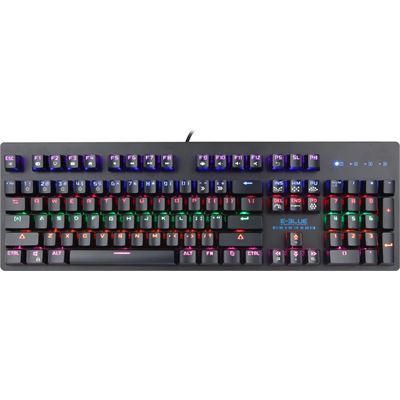 E-BLUE 104 keys floating mechanical backlit Keyboard (EKM757BGUS-IU)