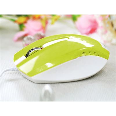 E-BLUE wired usb Mouse Green (EMS102GR)