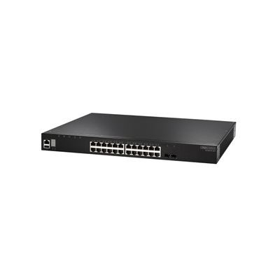 Edgecore 24 Port Gigabit Managed L2 Switch. 2 10G SFP+ (ECS4510-28T)
