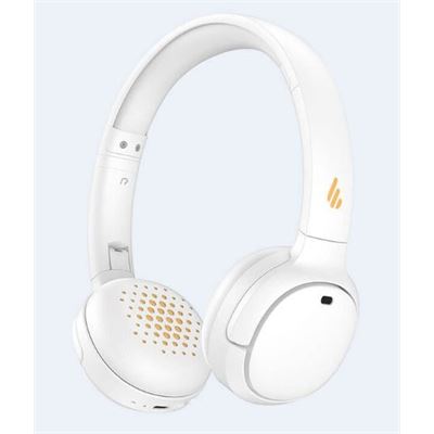 Edifier WH500 Wireless On-Ear Headphones -Bluetooth (WH500-WHITE)