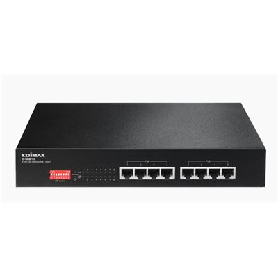 Edimax 8-Port Fast Ethernet Switch with 8 PoE+ (ES-1008PV2)