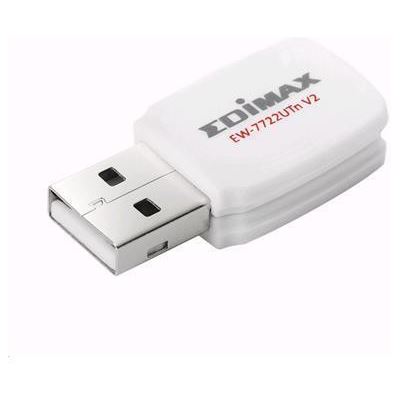 Edimax High Speed Mini USB Wireless Adapter. 300mbps (EW-7722UTNV2)