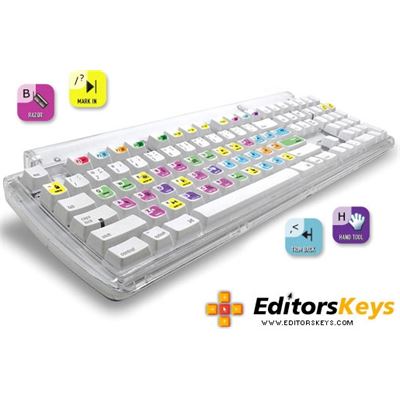 Editors Keys - Keyboard Stickers for Final Cut (EK-FC)