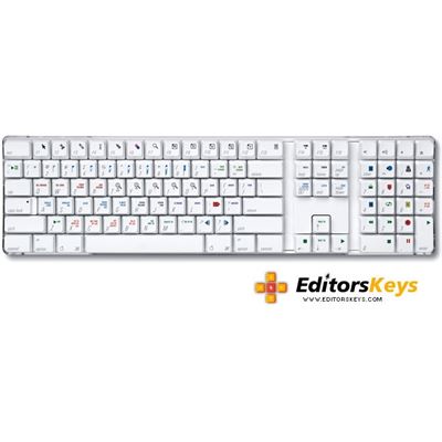 Editors Keys - Keyboard Stickers for Logic Pro (EK-LP)