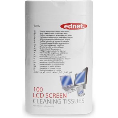 Ednet Screen Cleaning Wipes 100 pack (63022)