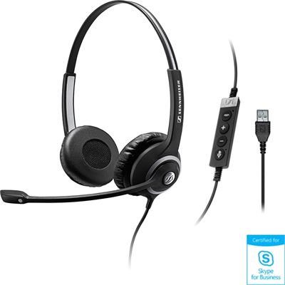 EPOS Sennheiser SC 260 USB MS II Binaural Wired Headset  (506483)
