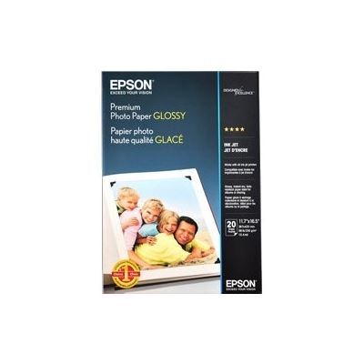 Epson S041288 A3 Premiumium Glossy Photo - 20 Sheets (C13S041288)