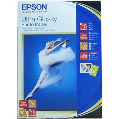 Epson S041927 ULTRA GLOSSY PHOTO PAPER A4 (C13S041927)