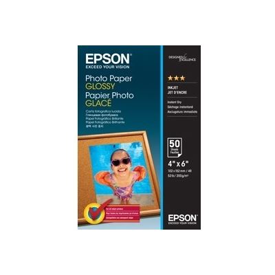 Epson Photo Paper Glossy 10x15cm 50 sheet (C13S042547)