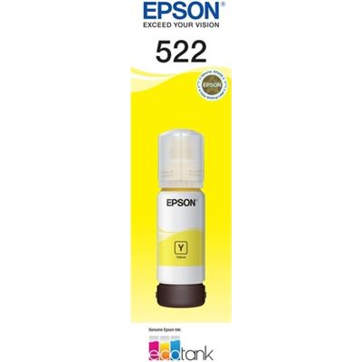 Epson 522 Yellow Ink Bottle - ET-2710 (C13T00M492)