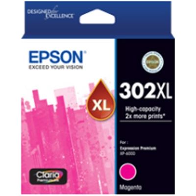 Epson 302XL MAGENTA CLARIA PREM INK (C13T01Y392)