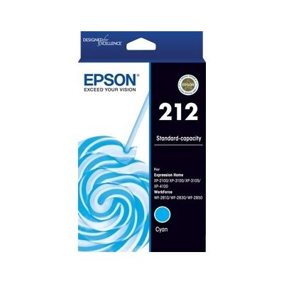 Epson 212 STD CYAN INK (C13T02R292)