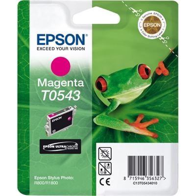 Epson T0543 Magenta Ink Cartridge For Stylus Photo R800 (C13T054390)