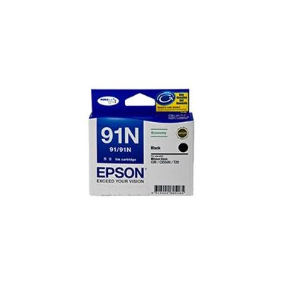 Epson T107 91N Black Ink Cartridge For Stylus C90 (C13T107192)