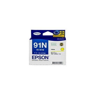 Epson T107 91N Value Yellow Ink Cartridge For Stylus C90 (C13T107492)