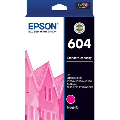 Epson 604 Magenta Ink Cart (C13T10G392)