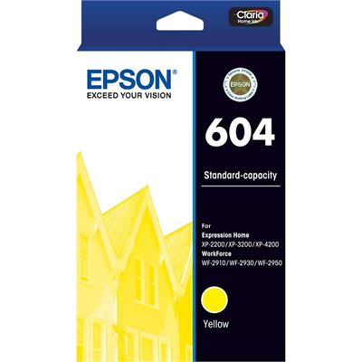 Epson 604 Yellow Ink Cart (C13T10G492)