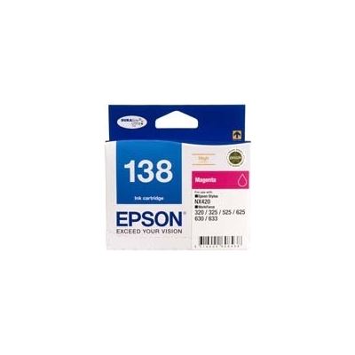 Epson 138 High Capacity Magenta ink cartridge Workforce (C13T138392)