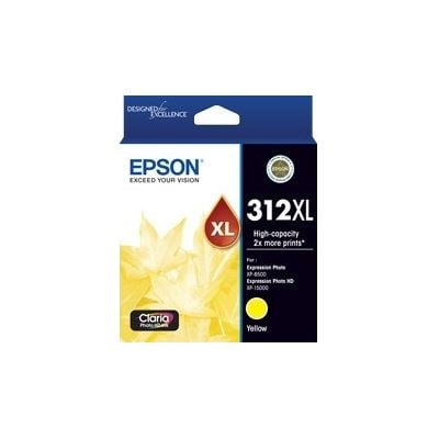 Epson 312 HY Yellow Ink Cart (C13T183492)