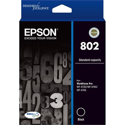 Epson 802 Black Ink Cartridge (C13T355192)