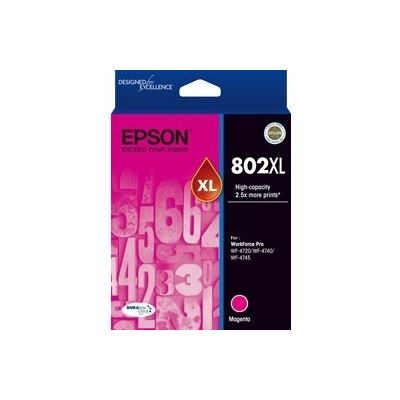 Epson 802XL MAGENTA DURABRITE INK (C13T356392)