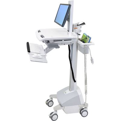 Ergotron StyleView Cart with LCD Pivot, LiFe Powered (SV42-6302-4)