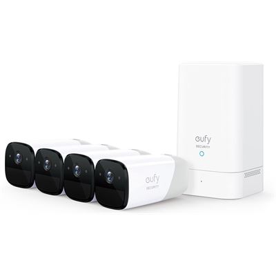 Eufy eufyCam 2 Pro Wire-Free Security Camera Kit - 4 Pack (E8853CD1)