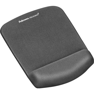Fellowes PlushTouch Wrist Rest Mouse Pad Graphite (9252201)
