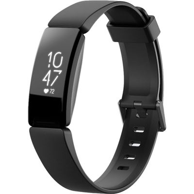 Fitbit Inspire HR Health and Fitness Trackers - Black (FB413BKBK)