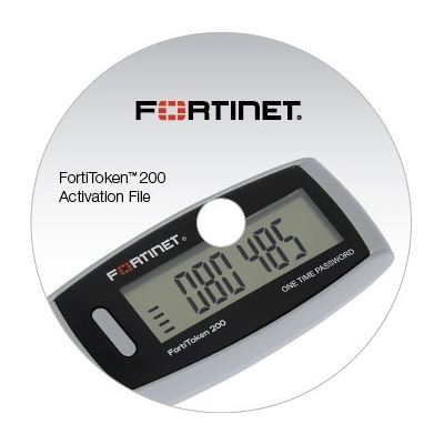Fortinet Twenty pieces one-time password token, time (FTK-200CD-20)