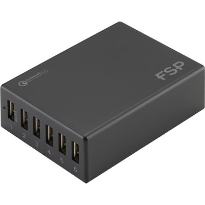 FSP Amport 62 6 ports USB 62W QC 3.0 White Quick (FSP062-DPCN1)