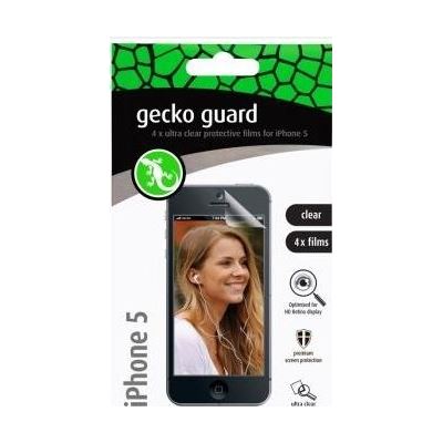 Gecko iPHN5 CLEAR SCRNPRTCTRS 4 PACK (GG700120)
