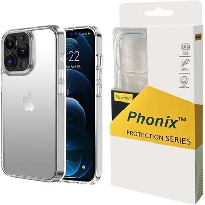Generic Phonix Apple iPhone 13 Clear Rock Hard Case  (CJK136C)